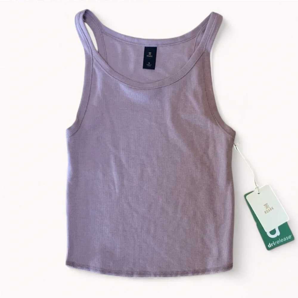 NWT Roark Wind Worn Tank in Arctic Grape Women’s Size Small - Picture 3 of 9
